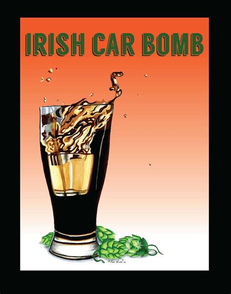 Drinks And Spirits: Irish Car Bomb by BlueLumi on DeviantArt