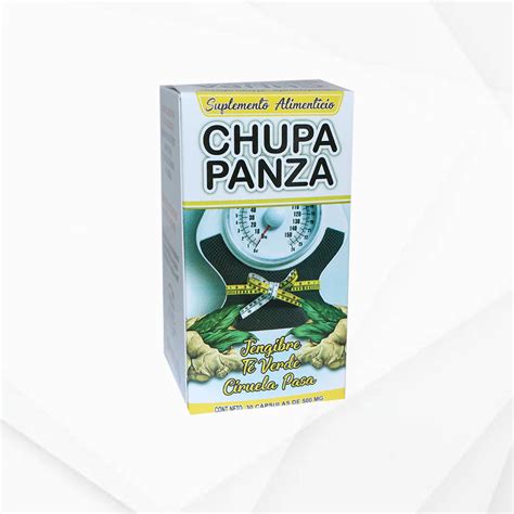 Chupa Panza 30 Capsulas 500 Mg Limón Con Chía