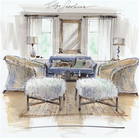 Interior Sketching With Markers Advanced Level Online School Of