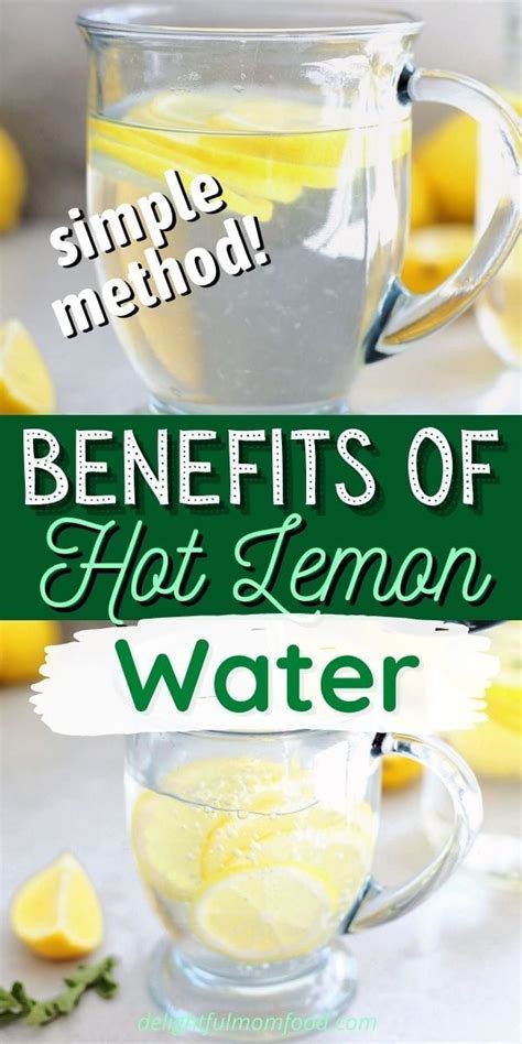 10 Benefits Of Hot Lemon Water Morning And Before Bed Recipe Hot