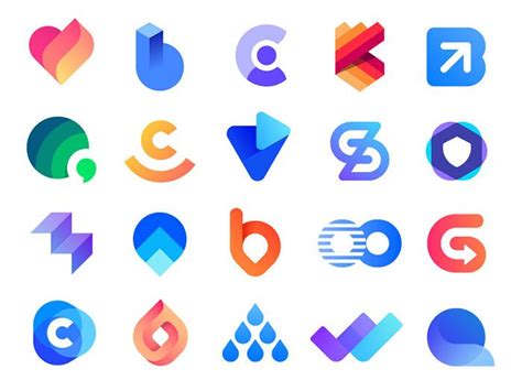 Behance Logo Trends 2019 What You Should Look Out For Flat Design