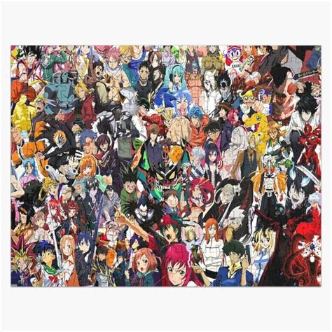 Anime Puzzle Jigsaw Puzzle For Sale By Bellzstickz Redbubble