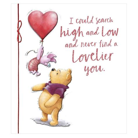 Winnie the Pooh Valentine's Day Card (25504797) - Character Brands