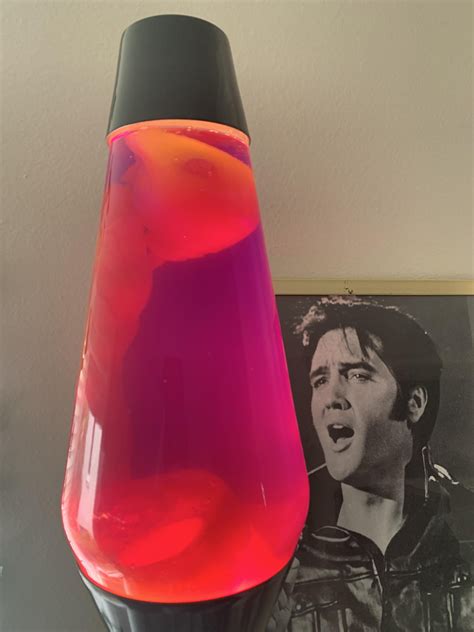my lava lamp has been stuck like this is there anything wrong if so how do i fix it r