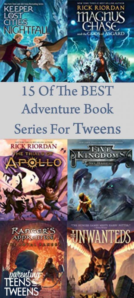 15 Of The Best Adventure Book Series For Tweens