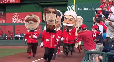 Nationals Presidents Race 2015 Final Race Youtube