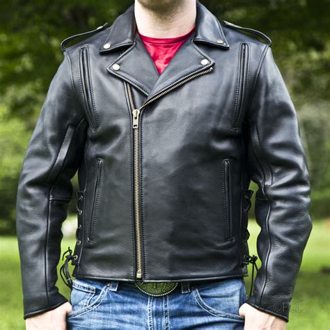 Mens Classic Motorcycle Jacket Ii Fox Creek Leather