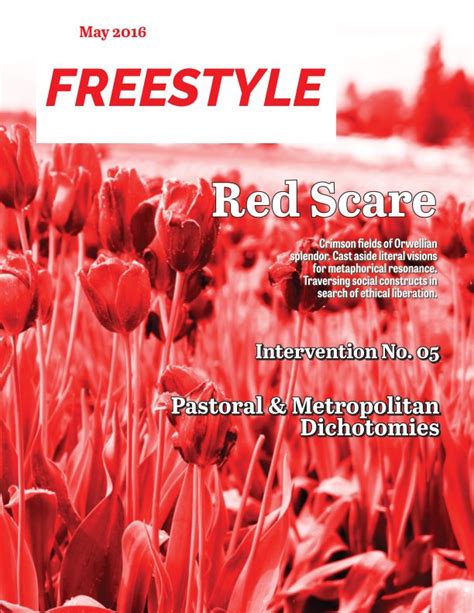 Freestyle Magazine 03 Red Edition By Brianna Rosen Blurb Books