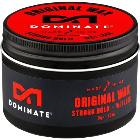 Dominate Original Wax Strong Hold 95g Woolworths