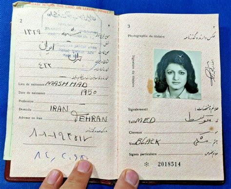 Ca 1979 Provisional Islamic Revolutionary Government Of Iran Passport