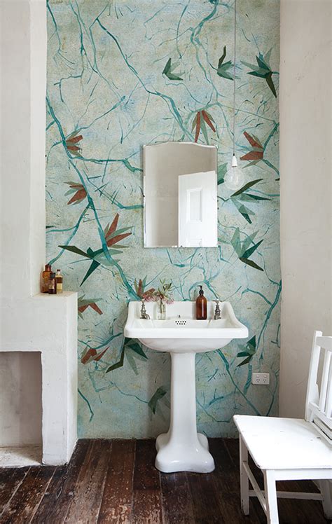 Motif Bathroom Wallpaper Augusta Wet System 16 Collection