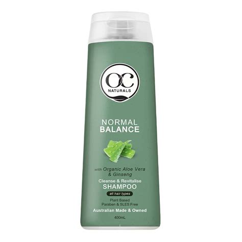 Organic Care Normal Balance Shampoo 400ml Go Delivery