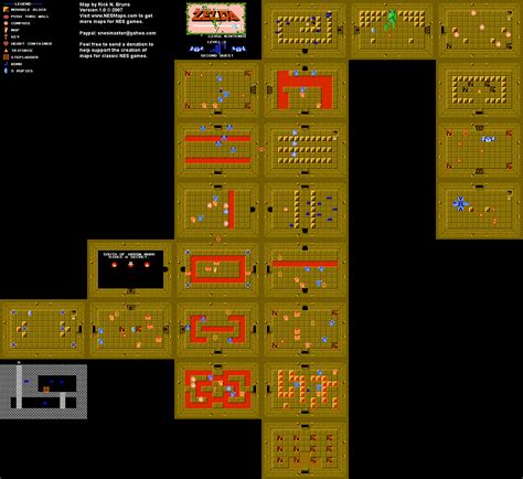 Legend Of Zelda Dungeon 5 Map Foohouston