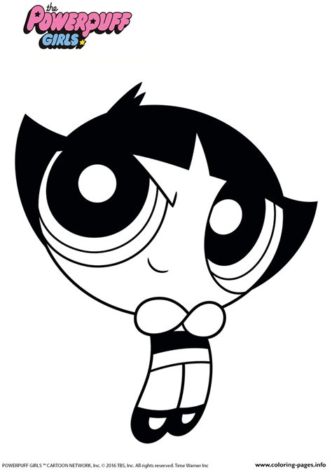 Powerpuff Girls Coloring Pages Books Bubbles Blossom Buttercup The Show Centers On Blossom