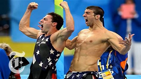 He excelled in basketball, baseball, soccer, and swimming. Beijing Olympics 2008 | How Lezak Won Gold in 4x100-Meter ...