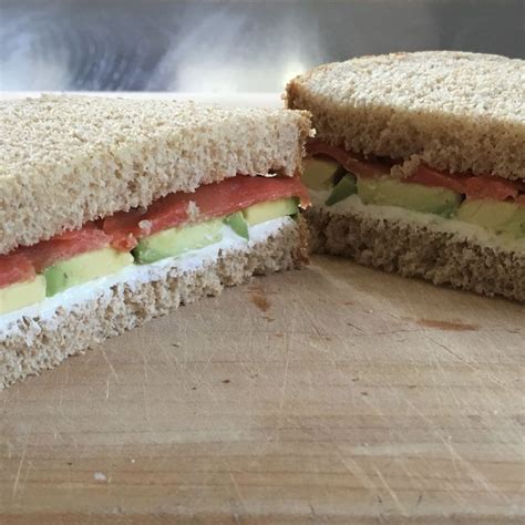 Smoked salmon sandwiches are best made before they are about to be served. Smoked Salmon, Avocado, and Cream Cheese Sandwich | Recipe ...