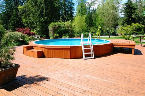 12 Above Ground Swimming Pool Designs