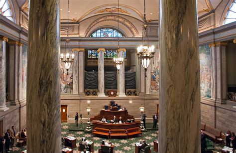 Missouri State Capitol Interior View Of Interior Of