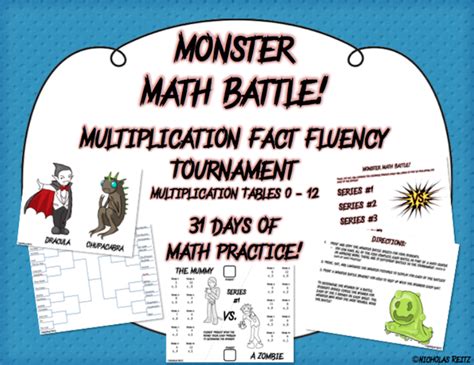 Highly Engaging And Unique Approach To Practicing Multiplication Facts