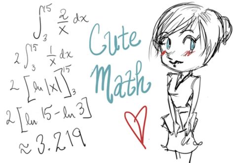 Do A Math Problem And Draw You A Cute Sketch To Alleviate Your Homework Boredom By Krissycokl
