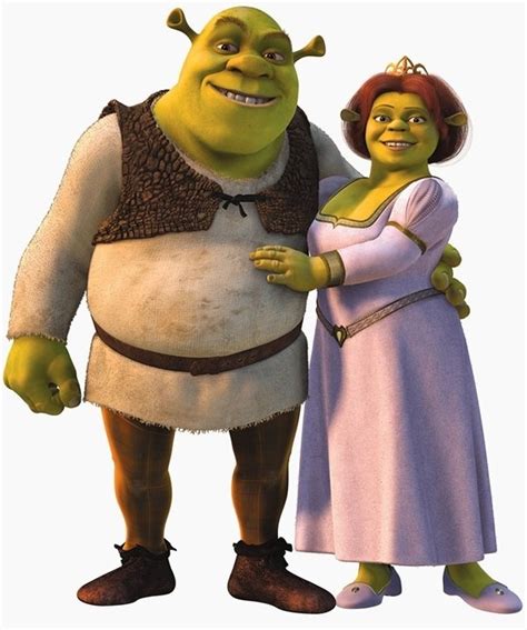 Shrek Characters Fiona And Shrek