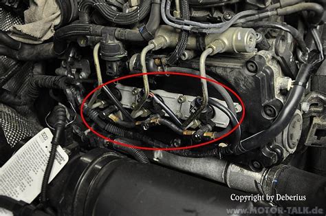 Kolbenmotoren werden häufig nach zylinderanordnung, ventilen und nockenwellen kategorisiert. Bericht: Injektorwechsel bei einem V6 3.0TDI BKS : Deberius