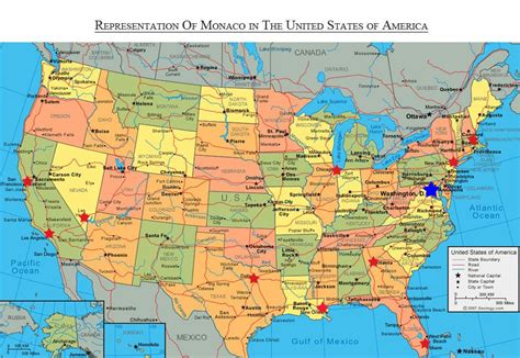United States Map Dc