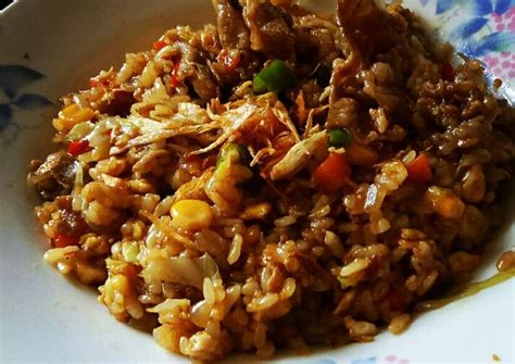 Selain nasi jawa, nasi goreng kampung juga masuk dalam resep nasi goreng sederhana yang enak dan praktis. Resep Nasi goreng Daging sapi special oleh Dapoer'e mbak ...