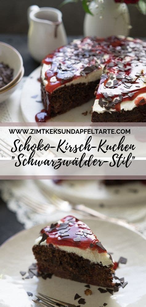 Maybe you would like to learn more about one of these? Saftiger Schokoladen-Kirsch-Kuchen Schwarzwälder-Style ...