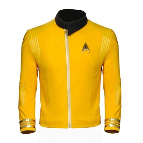 Adult Captain Christopher Pike Cosplay Uniform Star Trek Discovery
