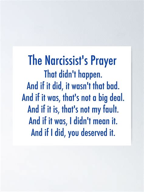 The Narcissist S Prayer I Think This Sums Up Trisha Pretty Well R