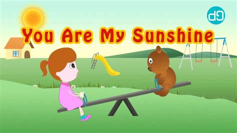 The other night dear, as i lay sleeping i dreamed i held you in my arms but when i awoke, dear, i was mistaken so i hung my head and i. You Are my Sunshine | Animated Nursery Rhymes - YouTube