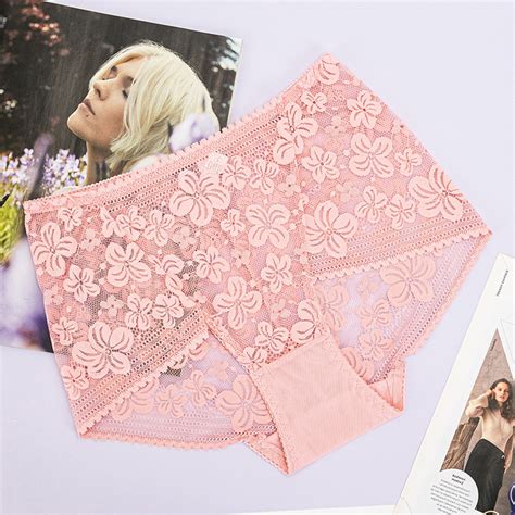 Růžové Krajkové Kalhotky Pro ženy Spodní Prádlo Růžová Royal Fashioncz Online Obchod S