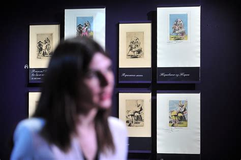 В Пушкинском музее открылась выставка гравюр Гойи и Дали Новости ТВ Центр