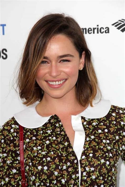 Emilia Clarkes Hairstyles Over The Years
