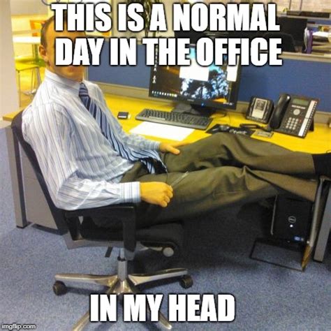 Relaxed Office Guy Meme Imgflip