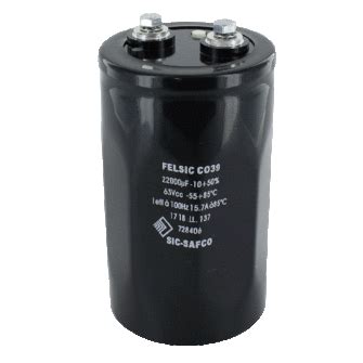 Exxelia Felsic Capacitors Aluminum Electrolytic Screw Terminals