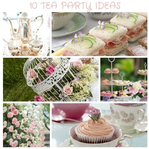 10 Awesome Tea Party Ideas Tea Party Supplies Tea Party Tea Party Menu