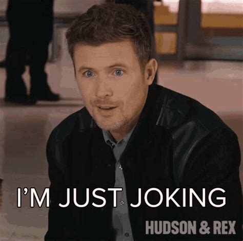 Im Just Joking Charlie Hudson  Im Just Joking Charlie Hudson Hudson And Rex Discover