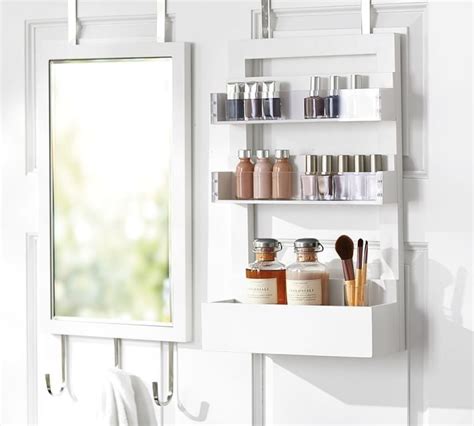 Hang This Organizer Over Your Bathroom Door To Save A Ton Of Space