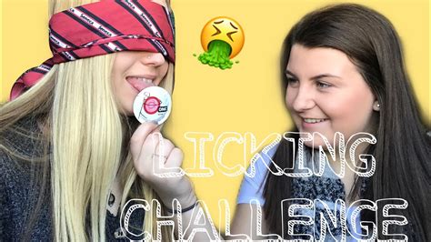 Licking Challenge Youtube