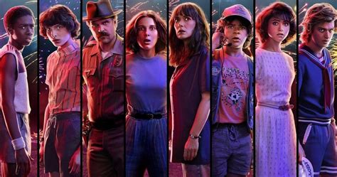 First Stranger Things Season 3 Clip Character Posters Bring The Fireworks