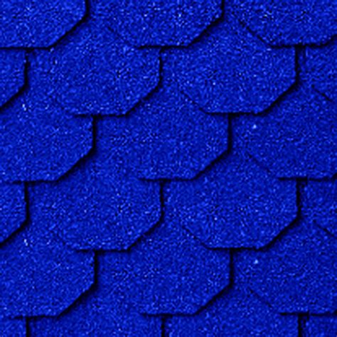Miniature Slate Blue Hexagon Asphalt Roofing Shingles New Items