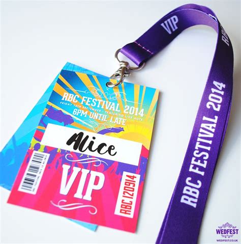 A Purple Lanyard With A Name Tag On It And A Ribbon Around The Lanyard