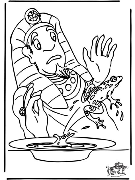 Plague Of Frogs Coloring Page