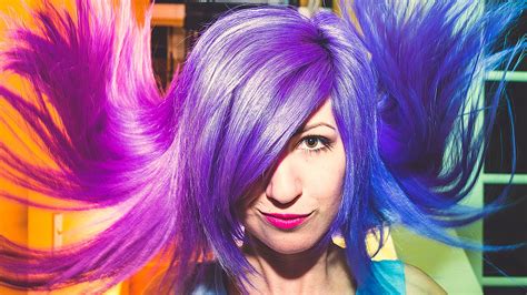 Explore pink hair color ideas and hairstyles with matrix. How To: Color Changing Hair Secret REVEALED! Blue, Purple ...