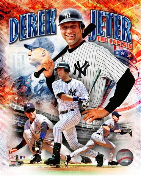 Derek Jeter New York Yankees Licensed Picture Poster Print Pic 8x10
