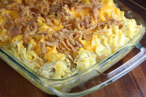 When i was a kid my mom would buy those those packaged dry onion soup mixes and stir into a bowl of sour cream and mayonnaise. French Onion Chicken Casserole Recipe - BlogChef