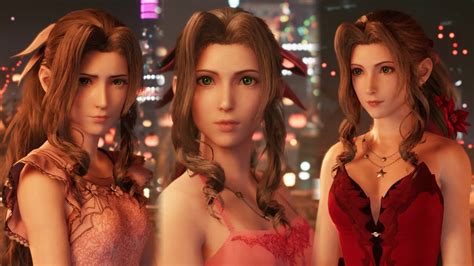 Final Fantasy Vii Remake Aerith All Dress Cutscene Youtube