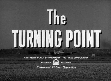The Turning Point 1952